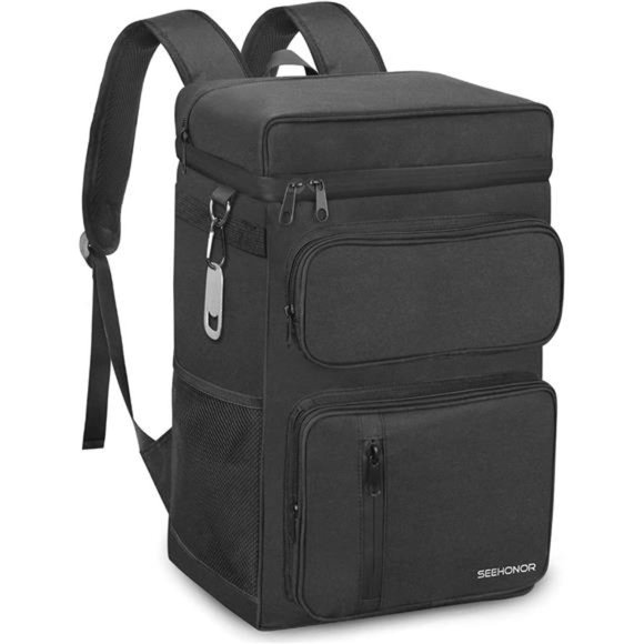 Insulated Cooler Backpack Leakproof Backpack Cooler 45 Can Large for Men Women - Picture 1 of 7